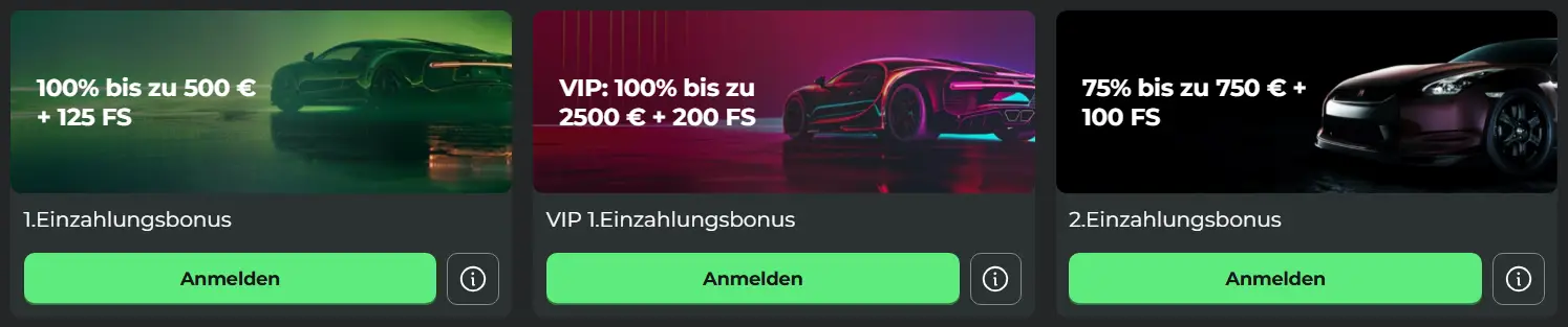Super Spin Casino Willkommensboni